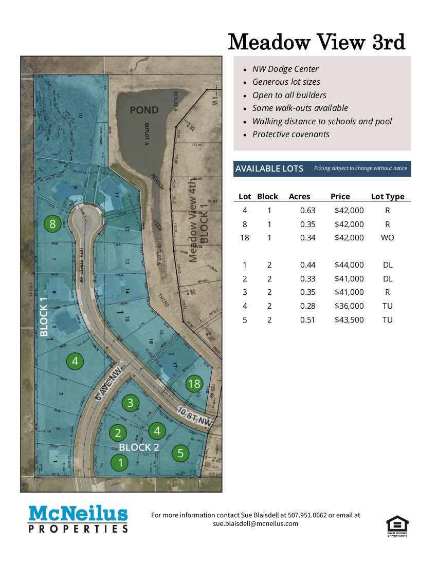 Meadow View 3rd McNeilus Properties
